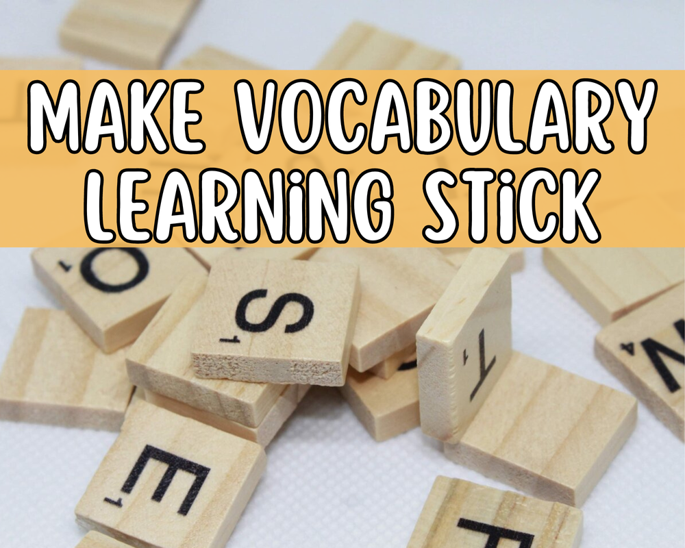 vocabulary games and activities for the elementary classroom